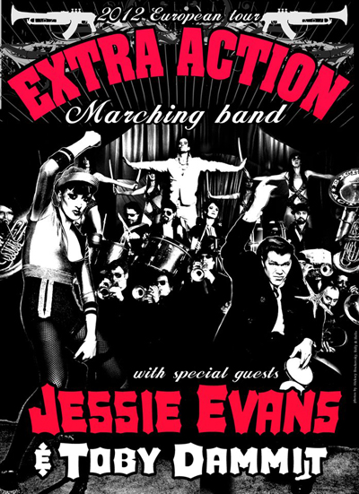 Extra Action Marching Band Flyer